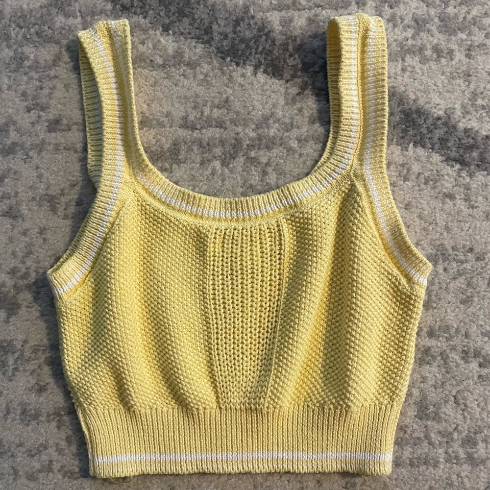Aeropostale Girls Knitted Crop Top
